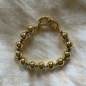 Clare v. Gold ball bracelet